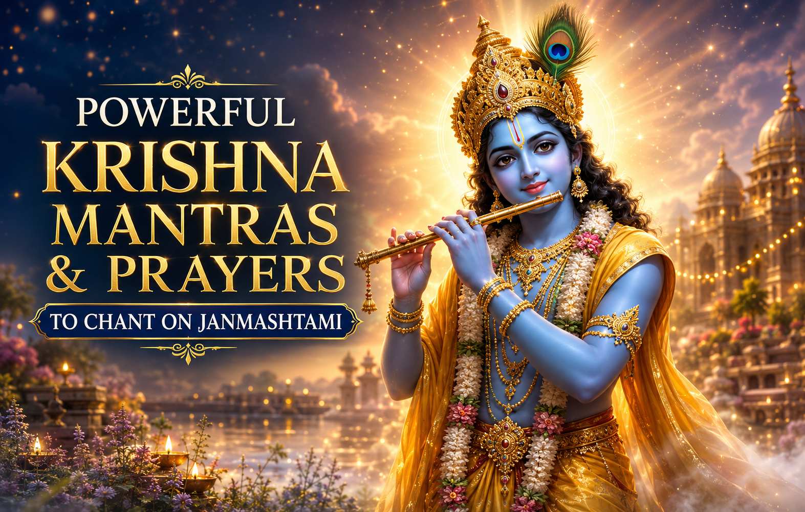 Powerful Krishna Mantras to Chant on Janmashtami