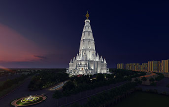 Upcoming Tallest Temple in the World for Lord Krishna